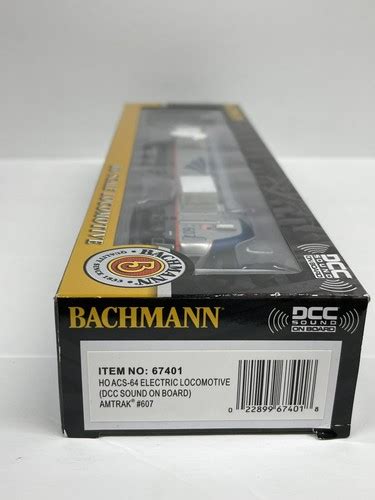 Buy Ho Scale Bachmann 67401 Siemens Amtrak ACS-64 #607 Electric ...