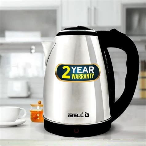 iBELL IBLSEK180M Stainless Steel Electric Kettle, 1.8 liter, 1800 watts ...