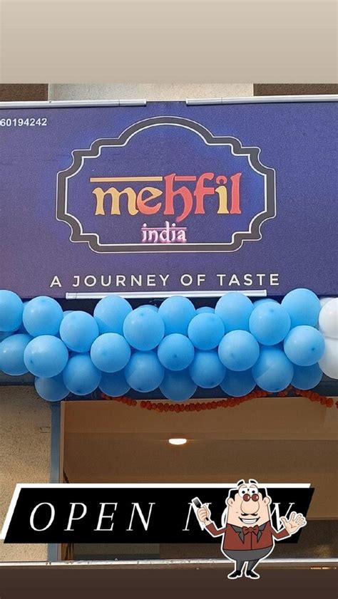 Menu at Mehfil India, Pune