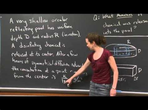 Diffusion of a Chemical - Single Variable Calculus by Christine Breiner ...