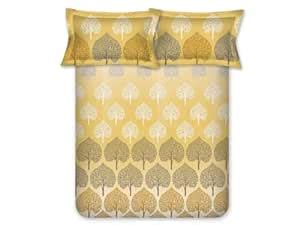 Bombay Dyeing Satin Fantasy King Size Bedsheet 300 TC Cotton Premium ...