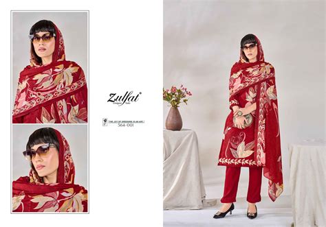 Zulfat Zahavi Vol 3 Printed Dress Material Collection