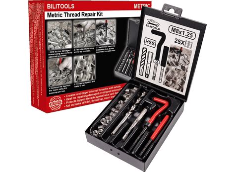 Image result for Using Helicoil Thread Repair Kit