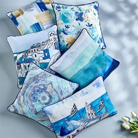 Buy Medley Santorini Cushion Cover - 40x40cm from Home Centre at just ...
