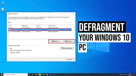 Image result for Computer Defragmentation Windows-1 0