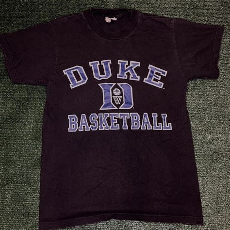 black kids vintage duke shirt - Depop