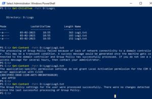 PowerShell Not Merge Files 的图像结果
