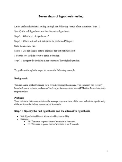 Hypothesis Testing Procedure 的图像结果