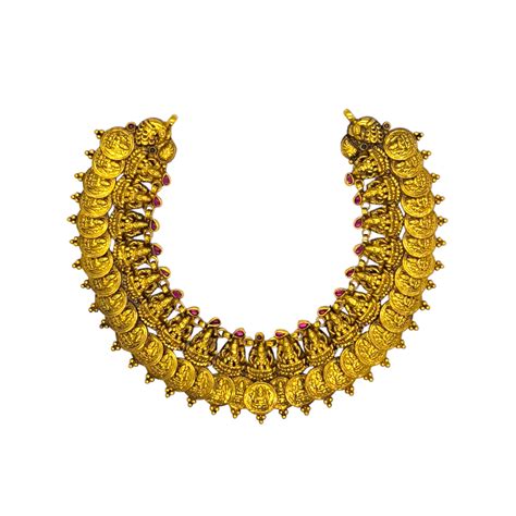 925 SILVER ANTIQUE NAKASH LAXMI NECKLACE – Deflossysilver