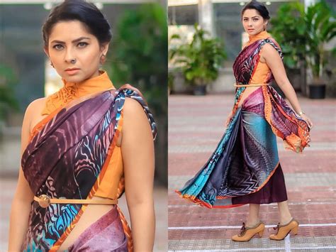 'Apsara' Sonalee Kulkarni looks drop-dead gorgeous in this belt wrap ...