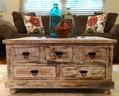 Image result for Distressed Coffee Table