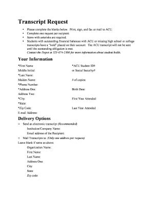 Image result for ATI Transcript Request