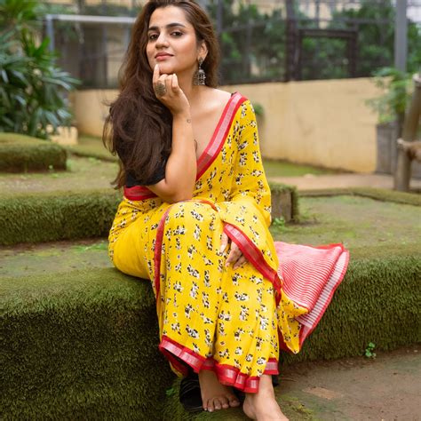 Quirky Cotton Printed Saree Online I Woof Woof I Dog Love – The Thread ...