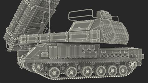 Buk M3 Russian Medium Range Air Defense Missile System 3D model | 3D ...