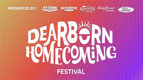 Dearborn Homecoming Festival 2025, Ford Field Park, Dearborn,MI, 1 ...