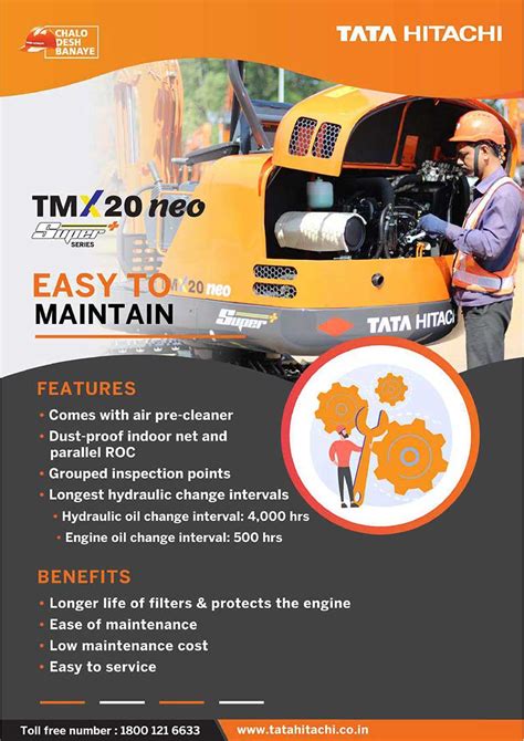 TMX 20 Neo - Price & Specifications: Hydraulic Mini Excavator | Tata ...