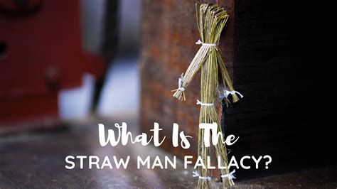 Image result for Straw Man Logical Fallacy Examples