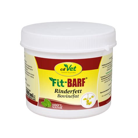 cdVet Fit-BARF Rinderfett für Hunde – Natürlich & Rein