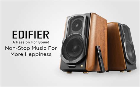 Edifier S1000MKII Audiophile Active Bookshelf 2.0 Speakers - 120w ...