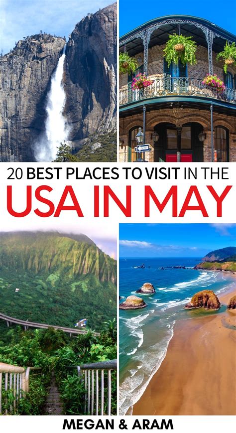 20 Best Places to Visit in May in the USA (+ Spring Tips) | Cool places to visit, Best us ...