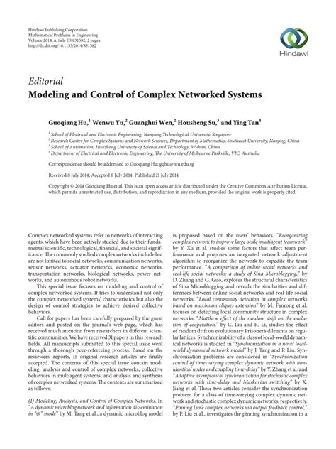 Complex Network Modeling 的图像结果