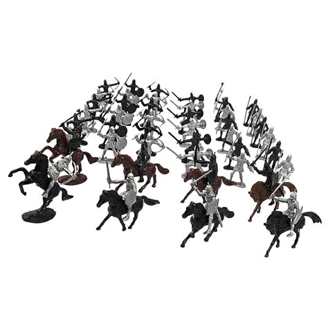 Buy SECRET DESIRE SDR Knights Toys, Plastic Warriors Medieval Knights ...