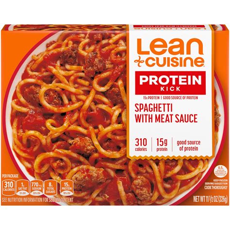 Lean Cuisine Protein Kick Spaghetti with Meat Sauce | FreshDirect