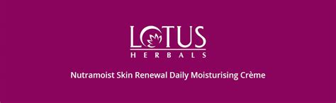 Buy Lotus Herbals SPF 25 Nutramoist Skin Renewal Daily Moisturising ...