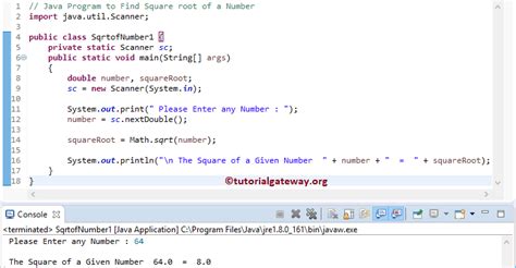 Image result for Square Root Java Program in Notepad