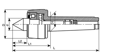 RS PRO | RS PRO Lathe Revolving Centre MT4 | 463-7246 | RS