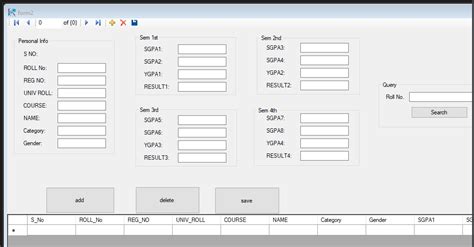 DataGrid VB.NET 的图像结果