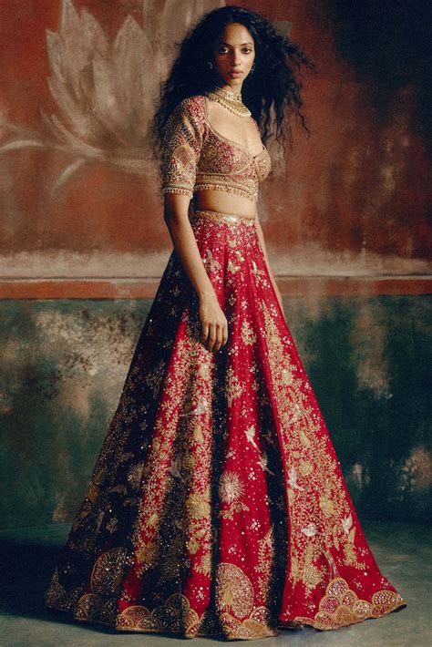 Wedding Designer Bridal Lehenga | Matsya – Matsya World