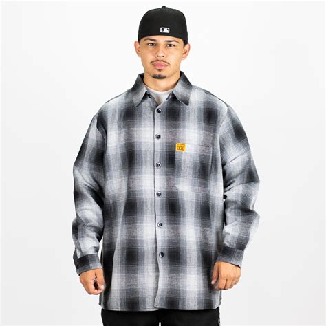 FB County Long Sleeve Checker Flannel Shirt - Big & Tall Sizes ...