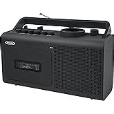 Jensen SCR68B Stereo Cassette Player with AM/FM Radio : Amazon.in ...