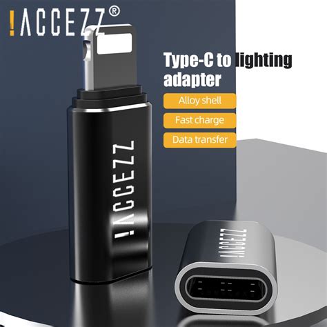 !ACCEZZ For Apple USB OTG Adapter Type C To lighting For Apple Adapter ...