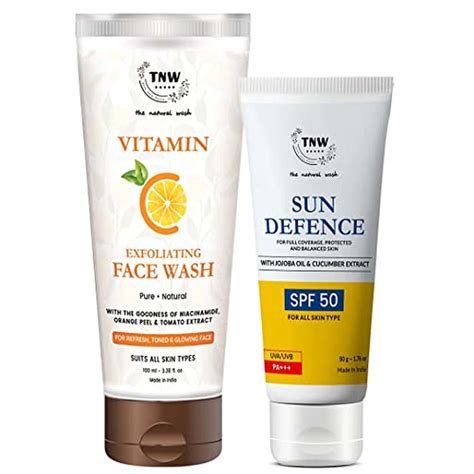 Buy TNW-THE NATURAL WASH VITAMIN C EXFOLIATING FACE WASH AND SUN ...