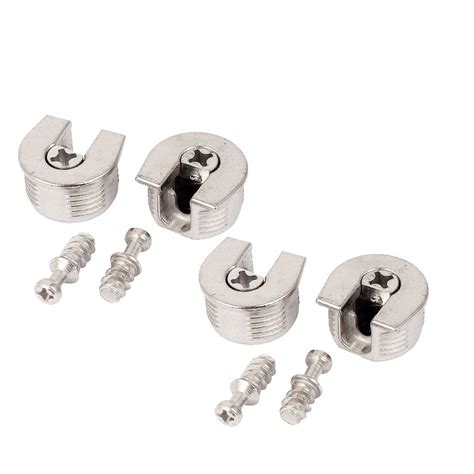 Generic 20mm Thread Half-Round Shape Screw in Alloy Shelf Support ...