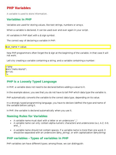 PHP Tutorial PDF 的图像结果