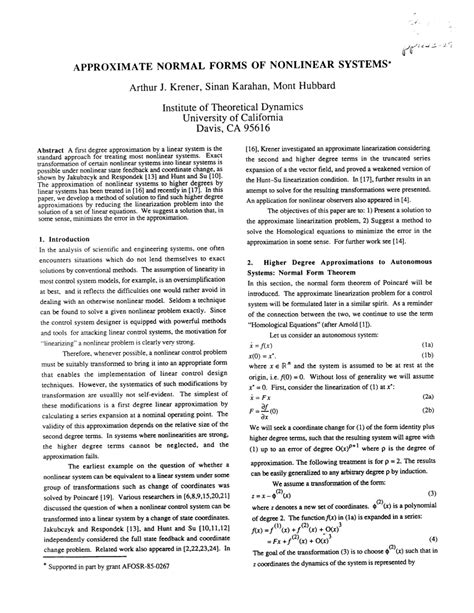 Image result for Nonlinear Normal Probability
