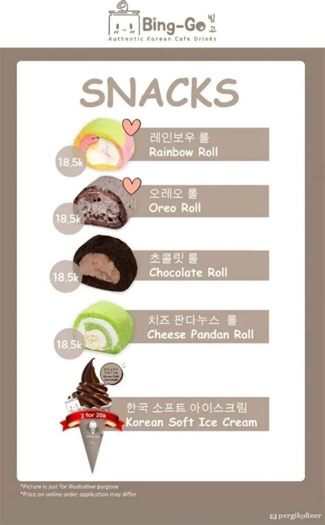 Menu Bing Go 的图像结果