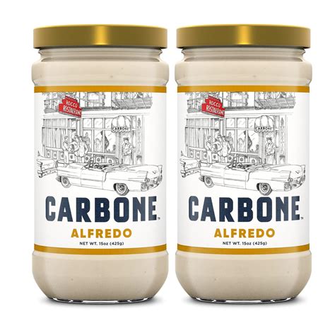 Amazon.com : Carbone Classic Alfredo Pasta Sauce | Premium Quality ...