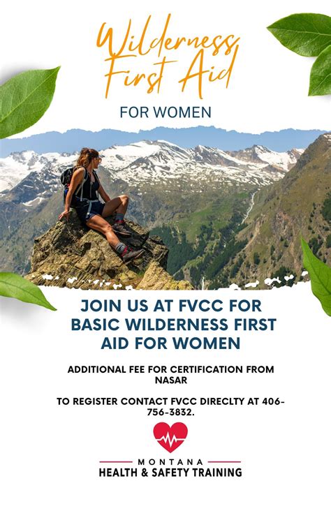 Libby MT Basic Wilderness First Aid, Flathead Valley Community College ...