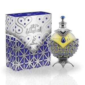Buy KHADLAJ Hareem Sultan Blue Unisex Long Lasting CPO Attar- 35ml ...