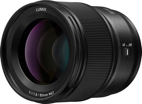 PANASONIC LUMIX S Series Camera Lens, 85mm F1.8 L Mount Interchangeable ...