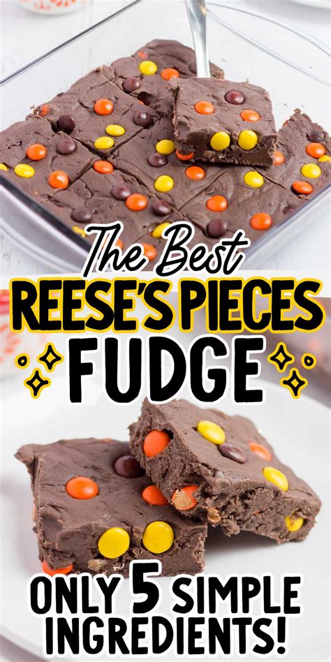 Reese's Pieces Fudge | Fudge recipes easy, Fudge, Fudge recipes
