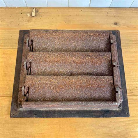 Antique Floor Grate – 9 1/2” x 11 1/2” - Historic House Salvage