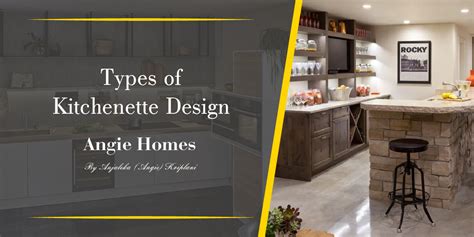 Kitchenette Design: Stylish Solutions for Compact Living – ANGIE HOMES