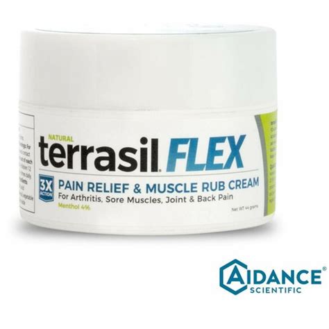 Terrasil Flex Pain Relief Cream Muscle Rub with India | Ubuy