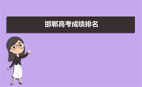 2024年邯郸高考成绩排名及成绩公布时间什么时候出来