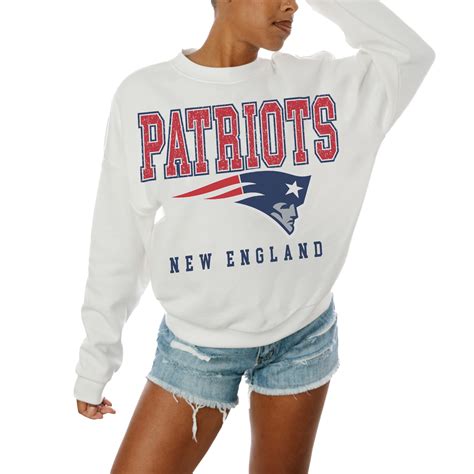 Women's Gameday Couture White New England Patriots Sunday Drives ...